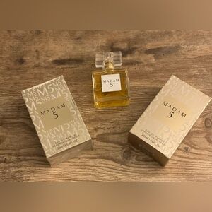 NIB MADAM 5 Gold Perfume (9 oz.)